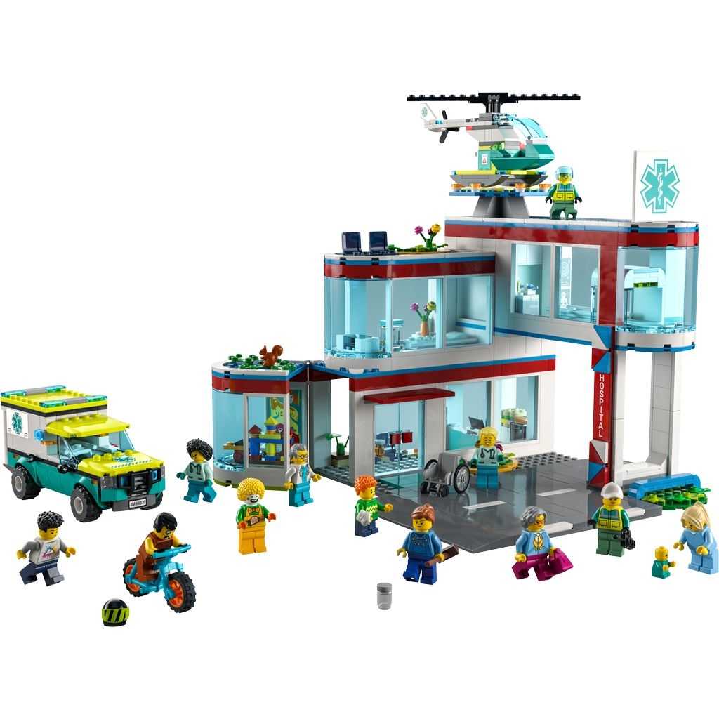 City Lego Hospital Edades 7+ # 60330 Artículo 816 Piezas | QCL-462915