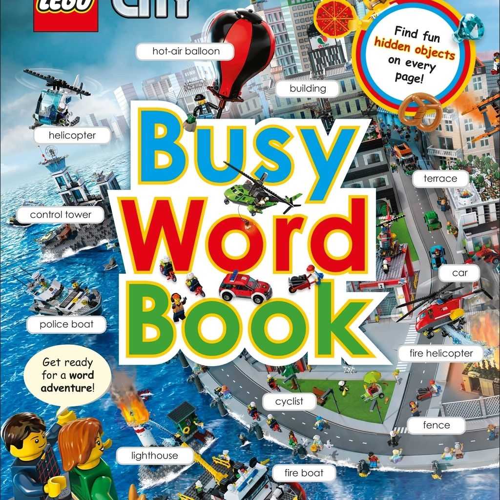 City Lego LEGO City Busy Word Book Edades 4+ # 5005731 Artículo | SDH-352760