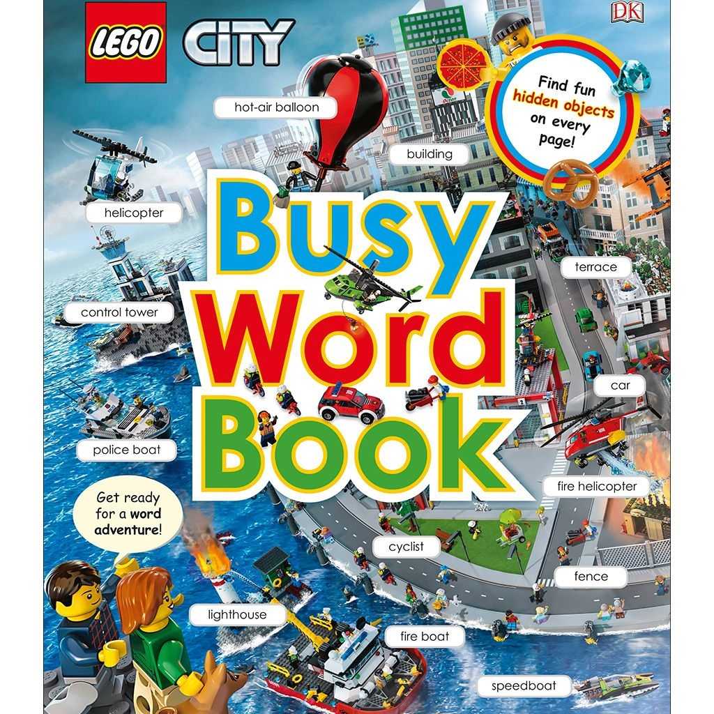 City Lego LEGO City Busy Word Book Edades 4+ # 5005731 Artículo | SDH-352760