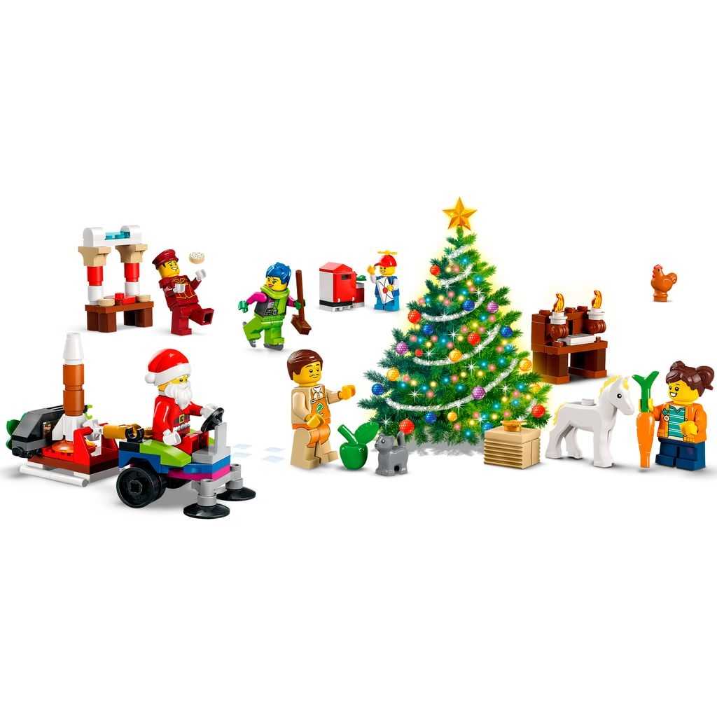 City Lego LEGO City: Calendario de Adviento Edades 5+ # 60352 Artículo 287 Piezas | TBG-458963