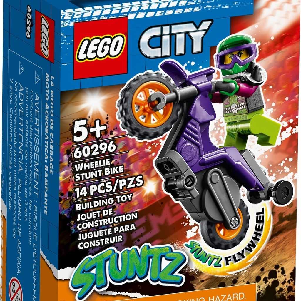 City Lego Moto Acrobática: Rampante Edades 5+ # 60296 Artículo 14 Piezas | SOI-356947