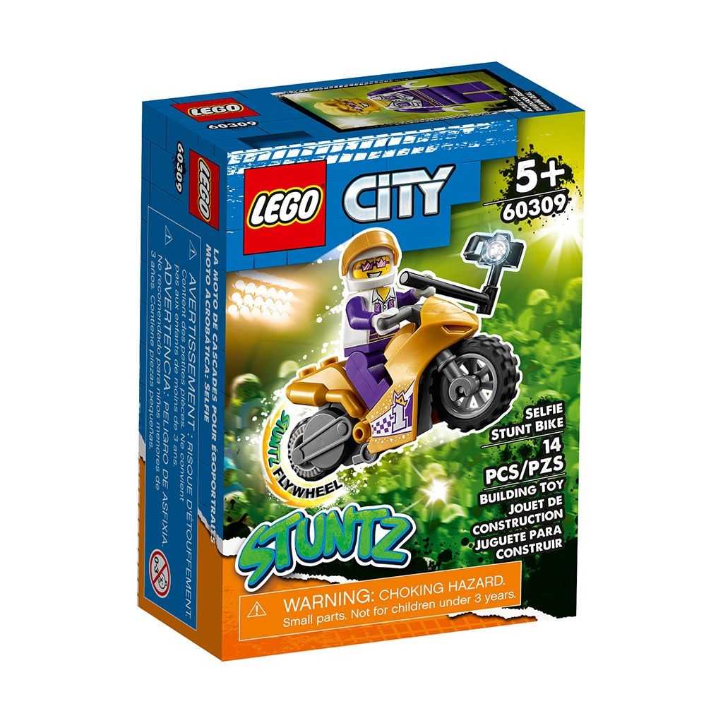 City Lego Moto Acrobática: Selfi Edades 5+ # 60309 Artículo 14 Piezas | LPC-694725