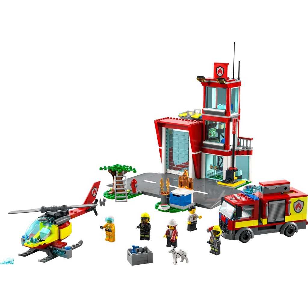 City Lego Parque de Bomberos Edades 6+ # 60320 Artículo 540 Piezas | MSR-129374