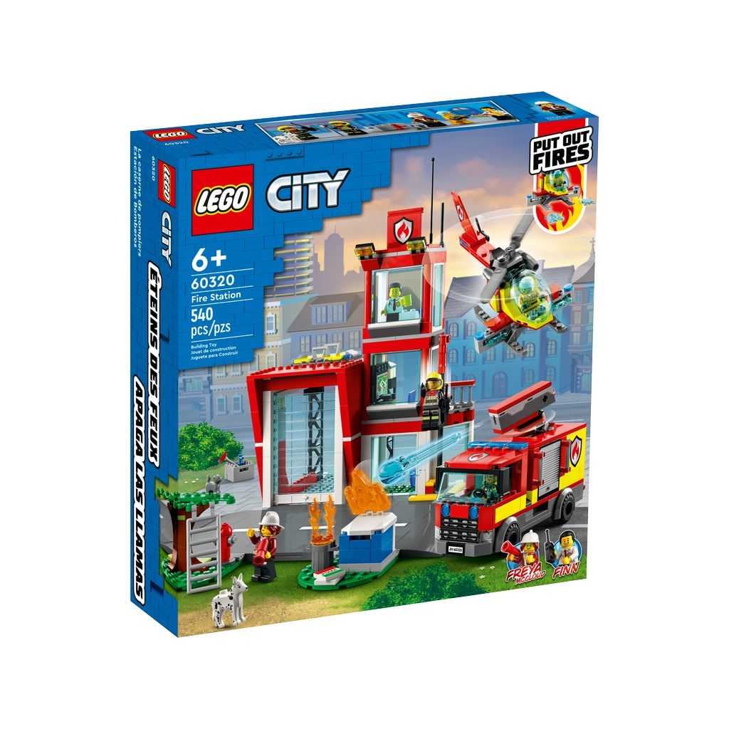 City Lego Parque de Bomberos Edades 6+ # 60320 Artículo 540 Piezas | MSR-129374