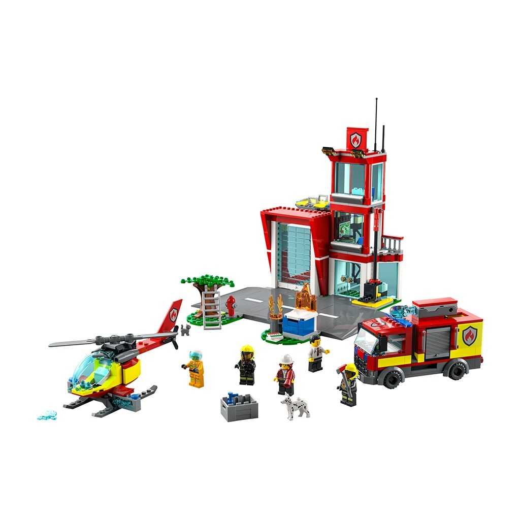 City Lego Parque de Bomberos Edades 6+ # 60320 Artículo 540 Piezas | MSR-129374