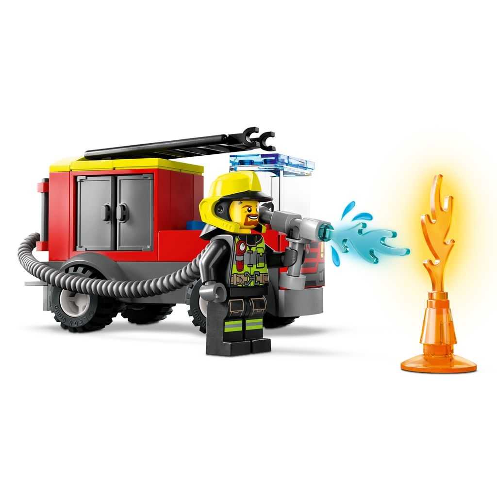 City Lego Parque de Bomberos y Camión de Bomberos Edades 4+ # 60375 Artículo 153 Piezas | CIX-973058