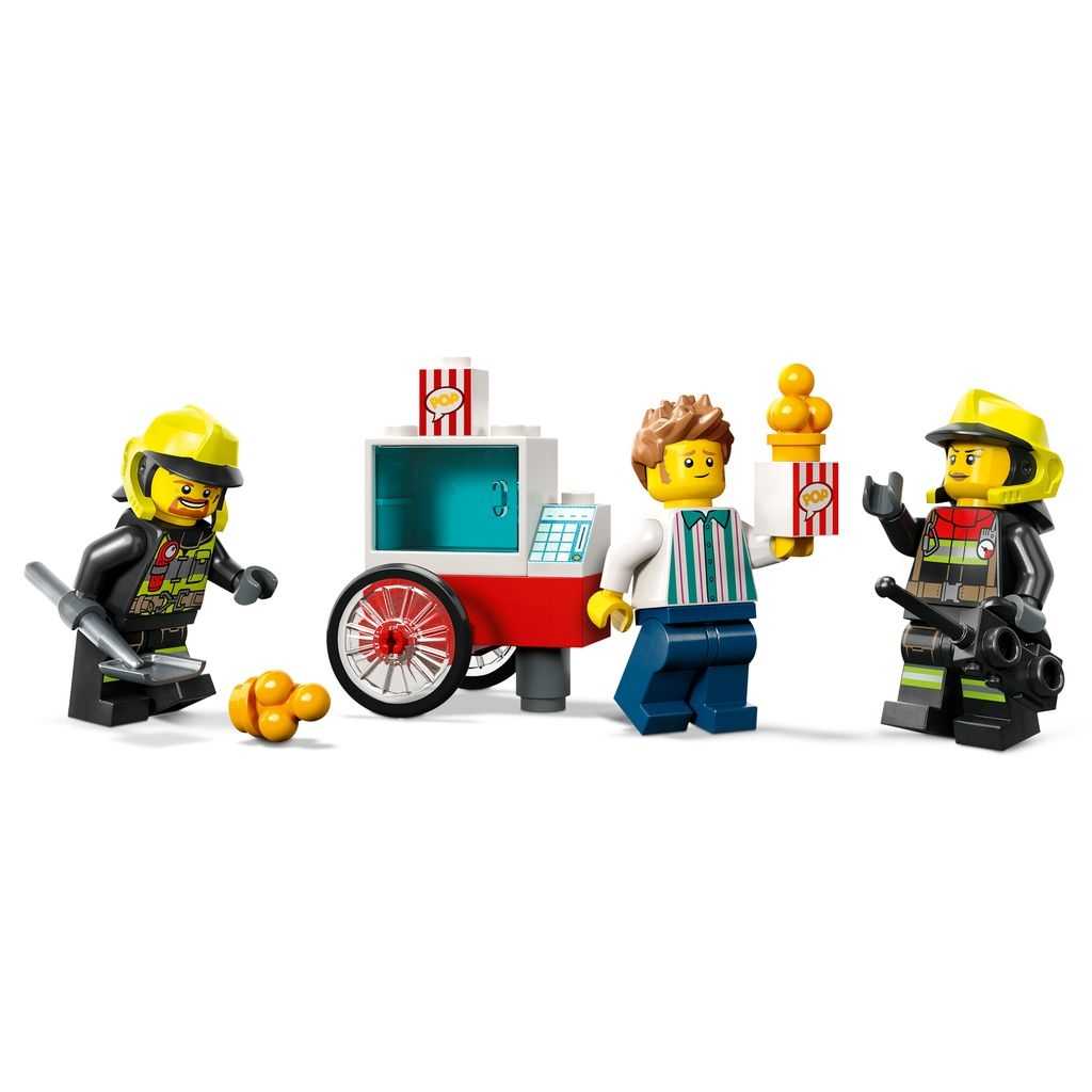 City Lego Parque de Bomberos y Camión de Bomberos Edades 4+ # 60375 Artículo 153 Piezas | CIX-973058