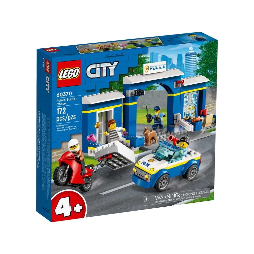 City Lego Persecución en la Comisaría de Policía Edades 4+ # 60370 Artículo 172 Piezas | JTX-169857