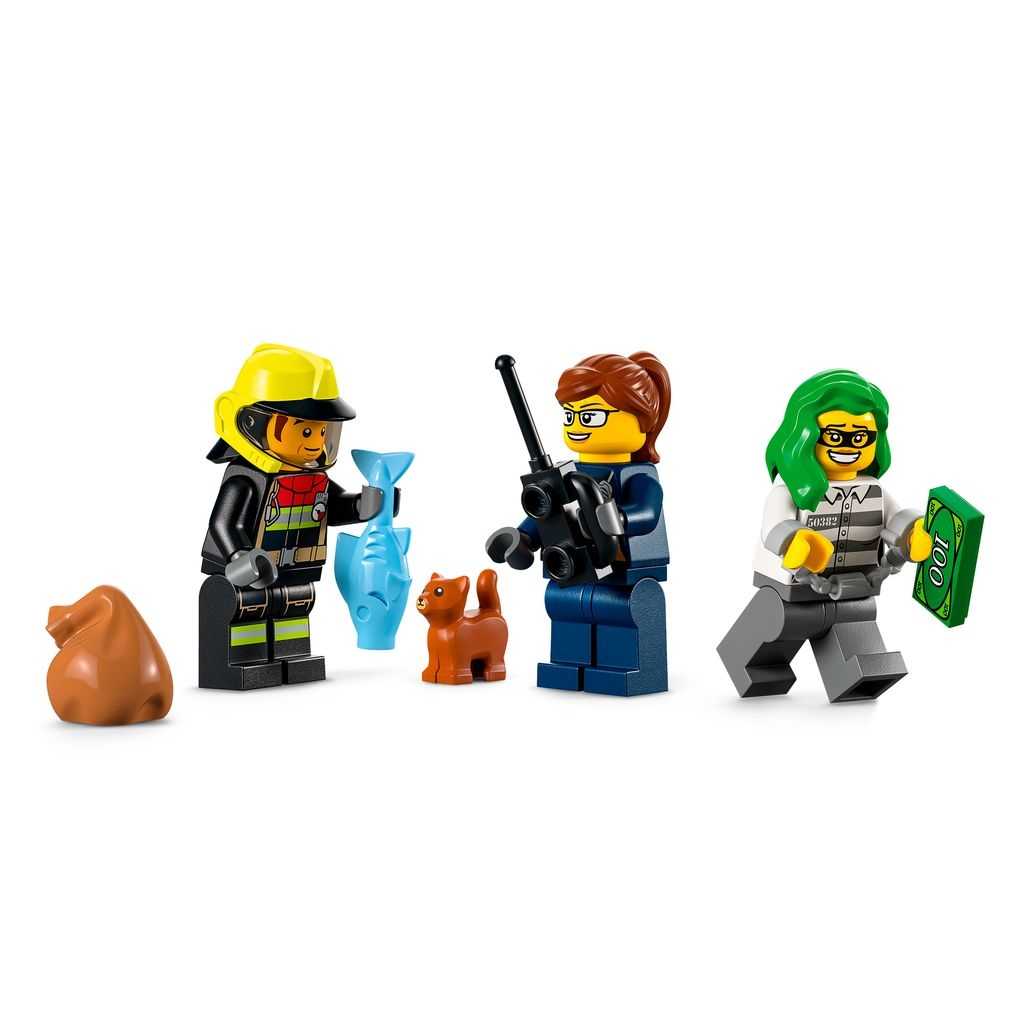 City Lego Rescate de Bomberos y Persecución Policial Edades 5+ # 60319 Artículo 295 Piezas | NIG-254793