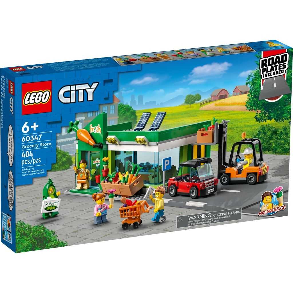 City Lego Tienda de Alimentación Edades 6+ # 60347 Artículo 404 Piezas | VDS-327691