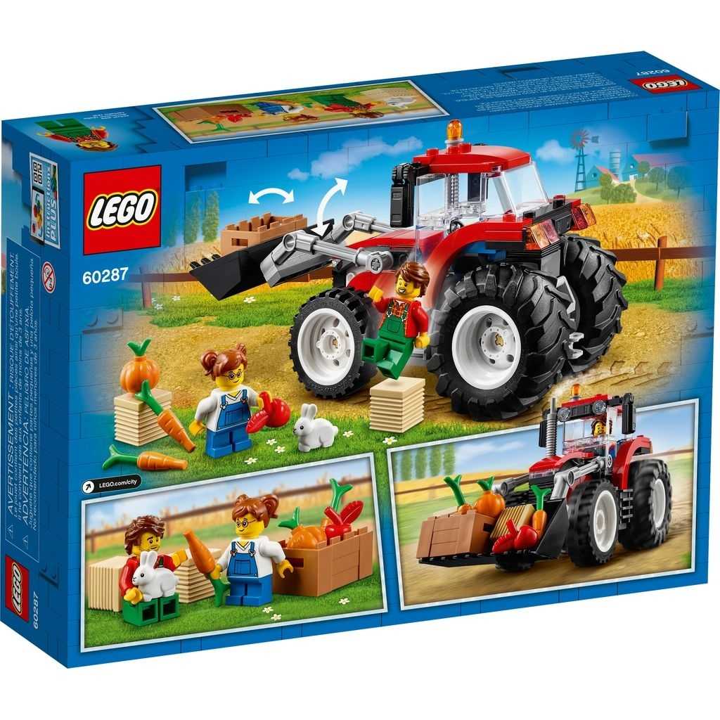 City Lego Tractor Edades 5+ # 60287 Artículo 148 Piezas | INC-450836