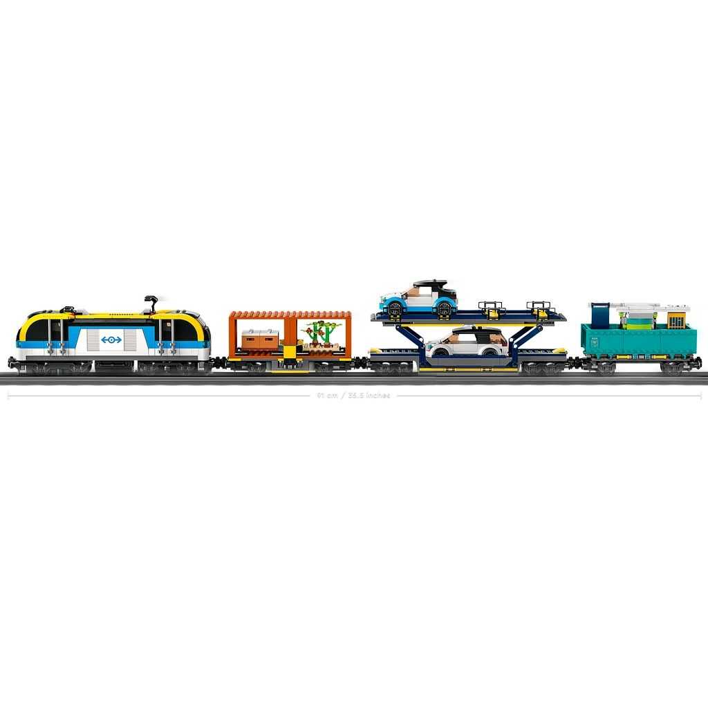 City Lego Tren de Mercancías Edades 7+ # 60336 Artículo 1153 Piezas | GBE-173028