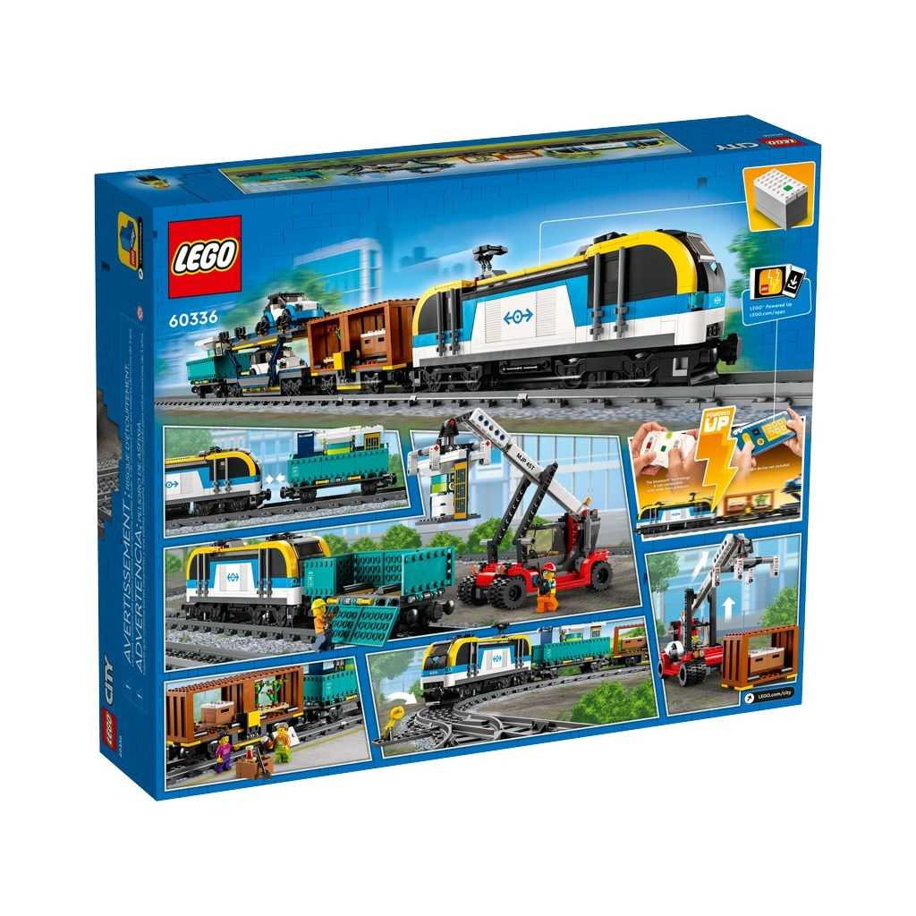 City Lego Tren de Mercancías Edades 7+ # 60336 Artículo 1153 Piezas | GBE-173028