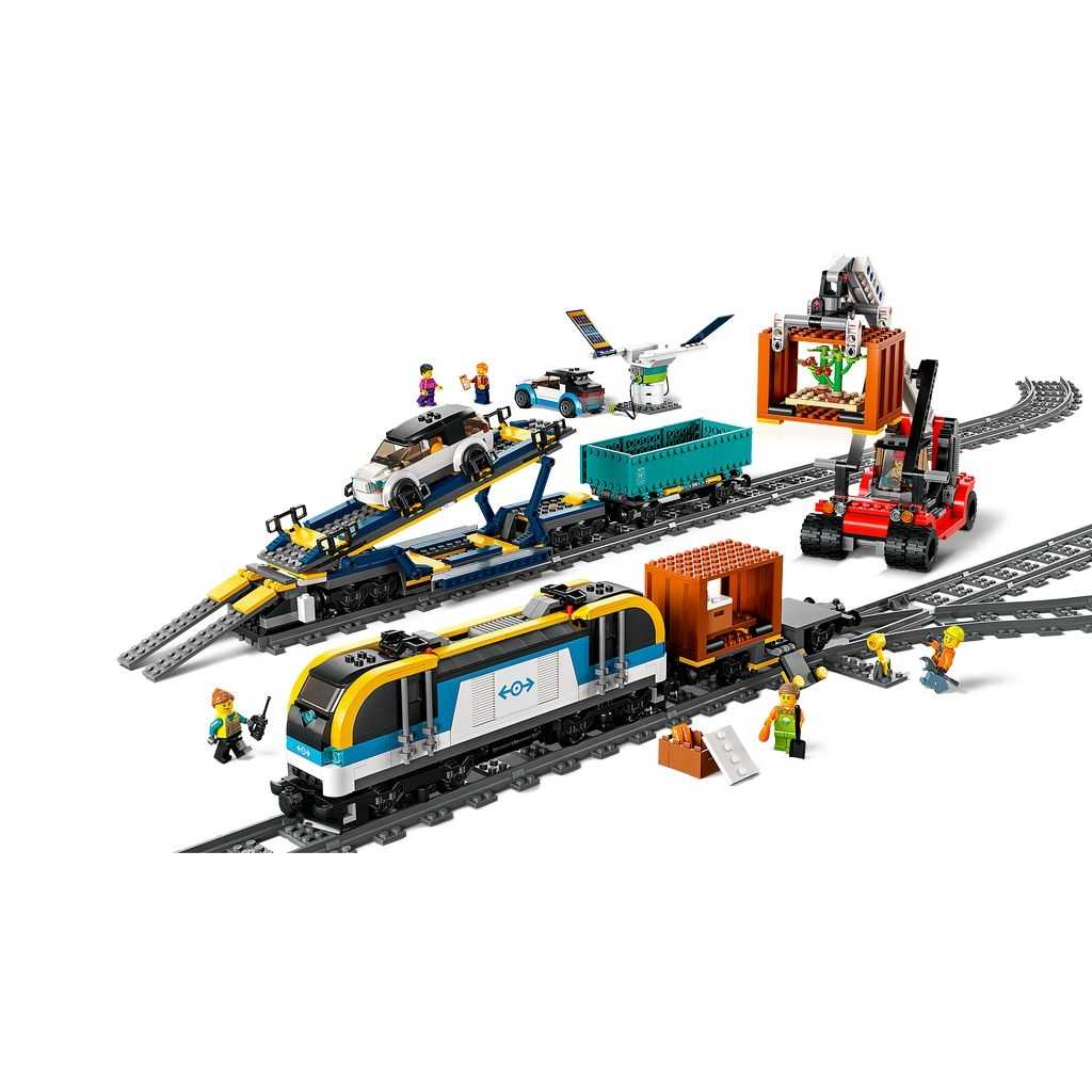 City Lego Tren de Mercancías Edades 7+ # 60336 Artículo 1153 Piezas | GBE-173028