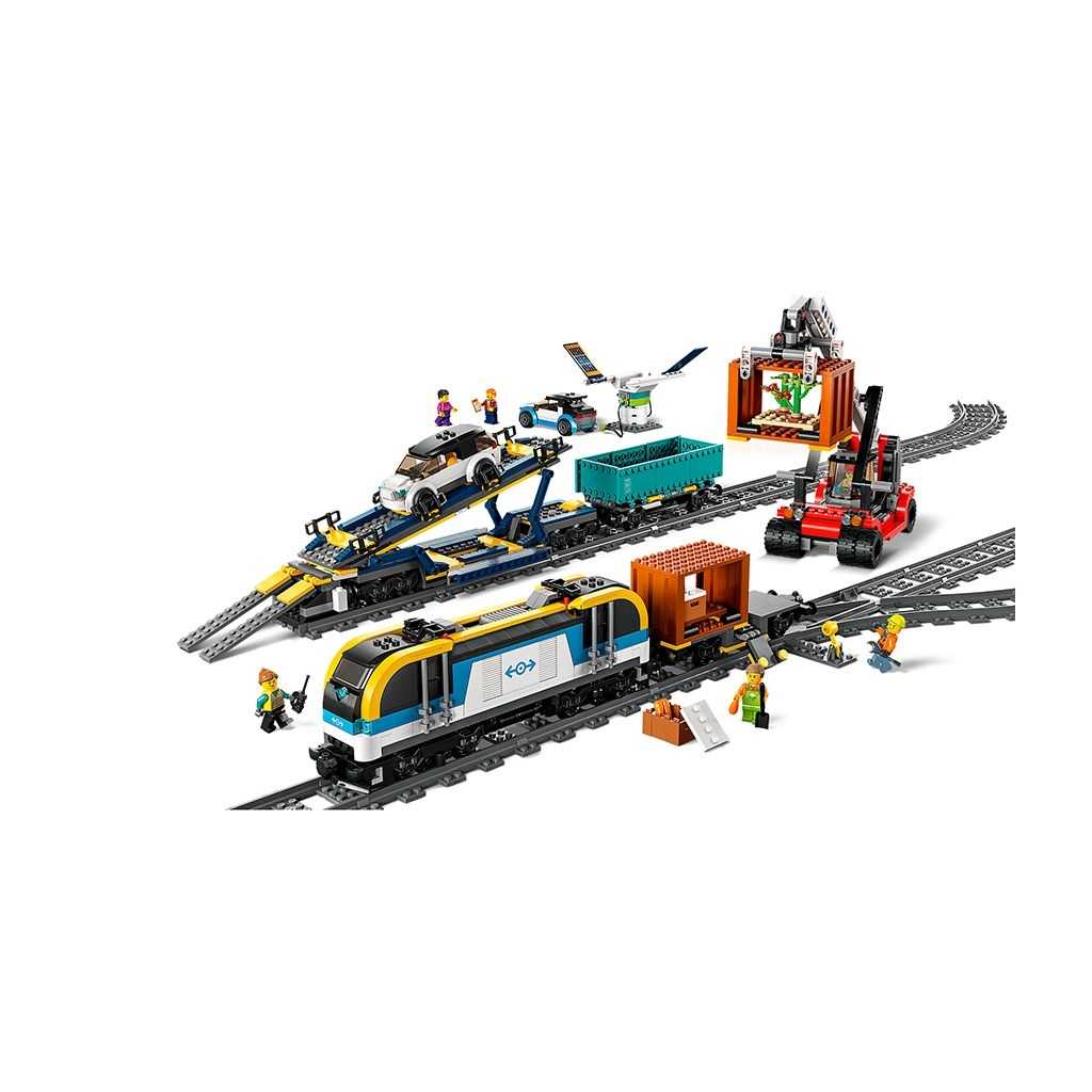 City Lego Tren de Mercancías Edades 7+ # 60336 Artículo 1153 Piezas | GBE-173028