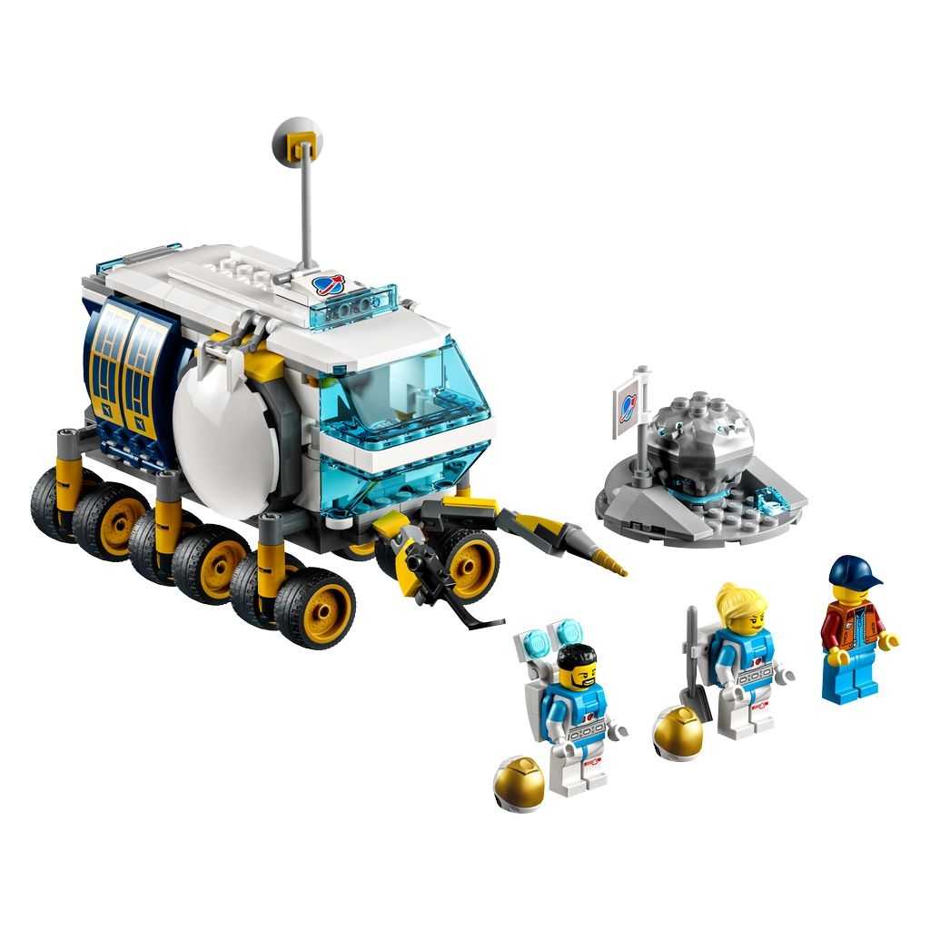 City Lego Vehículo de Exploración Lunar Edades 6+ # 60348 Artículo 275 Piezas | MQS-793824