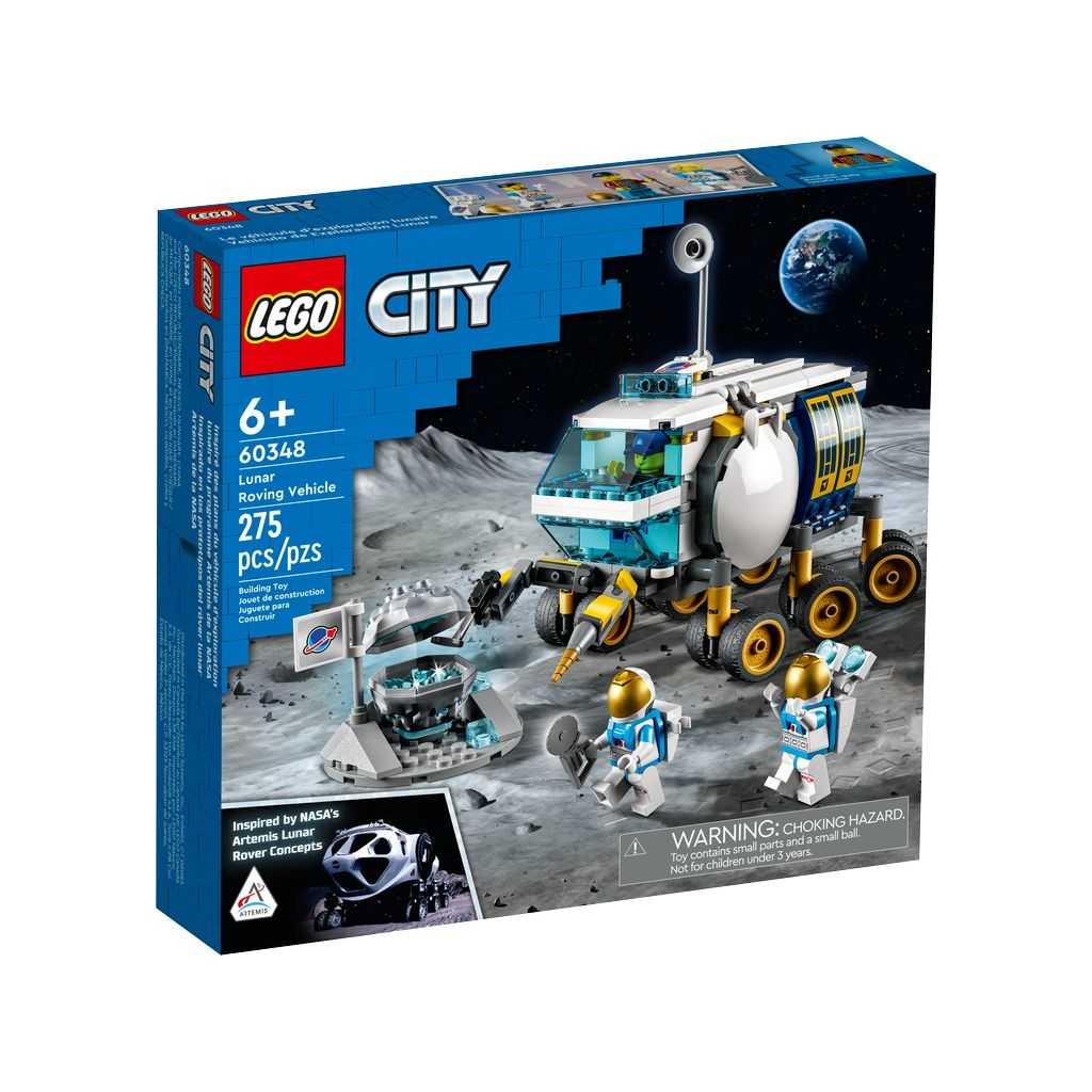 City Lego Vehículo de Exploración Lunar Edades 6+ # 60348 Artículo 275 Piezas | MQS-793824