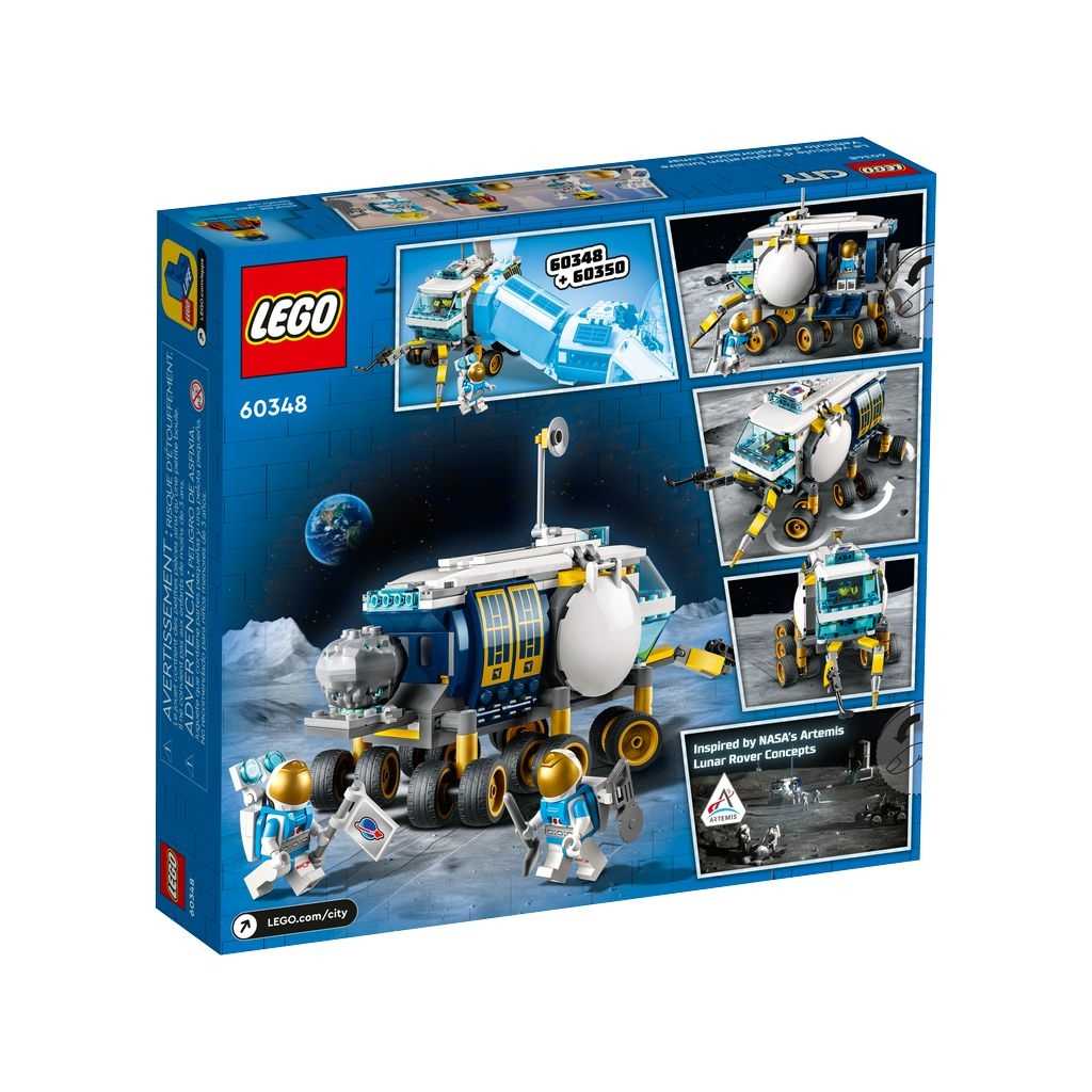 City Lego Vehículo de Exploración Lunar Edades 6+ # 60348 Artículo 275 Piezas | MQS-793824