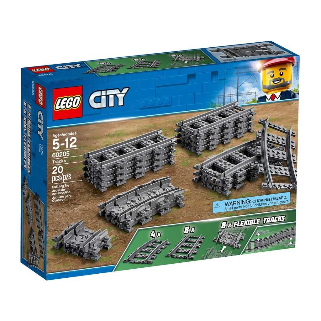 City Lego Vías Edades 5-12 # 60205 Artículo 20 Piezas | ADP-405869