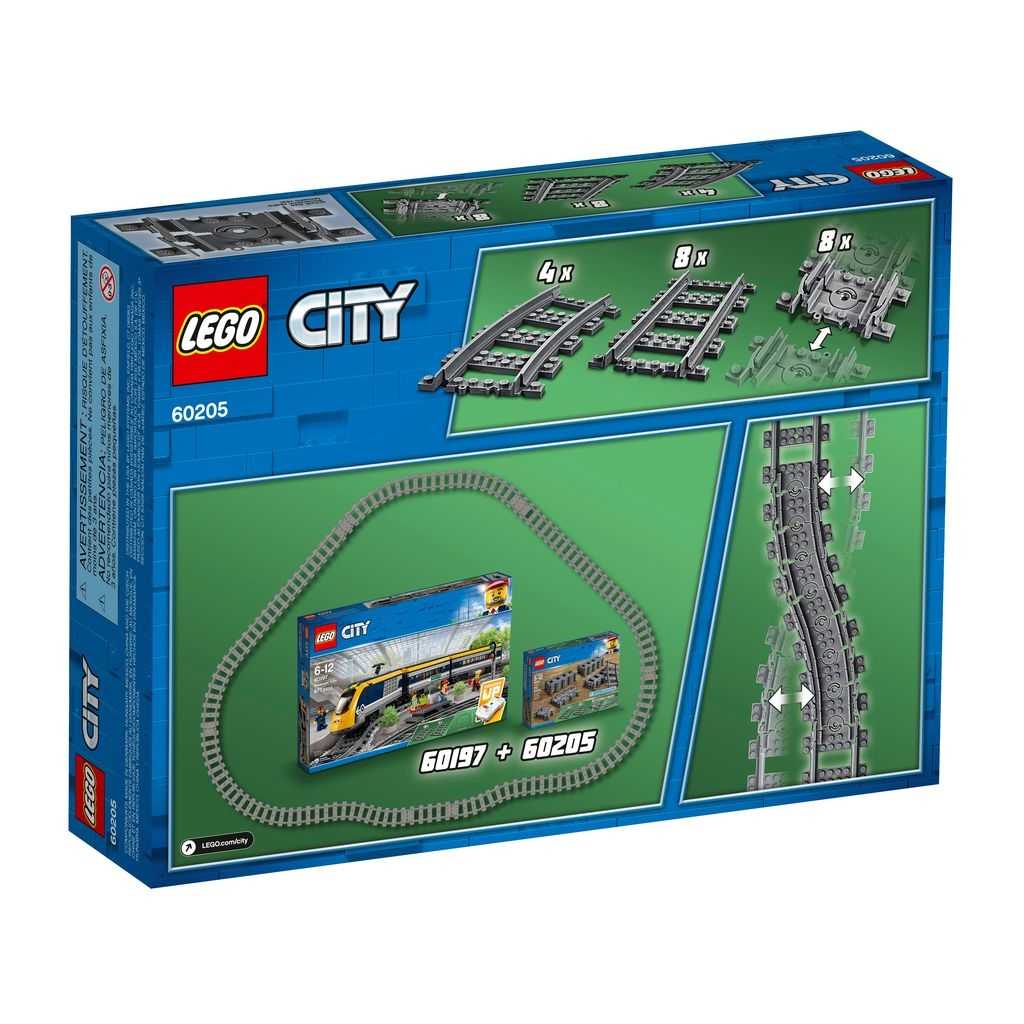 City Lego Vías Edades 5-12 # 60205 Artículo 20 Piezas | ADP-405869