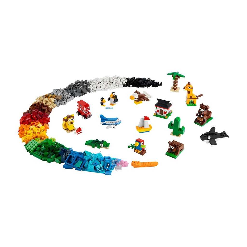 Classic Lego Alrededor del Mundo Edades 4+ # 11015 Artículo 950 Piezas | NDJ-096482