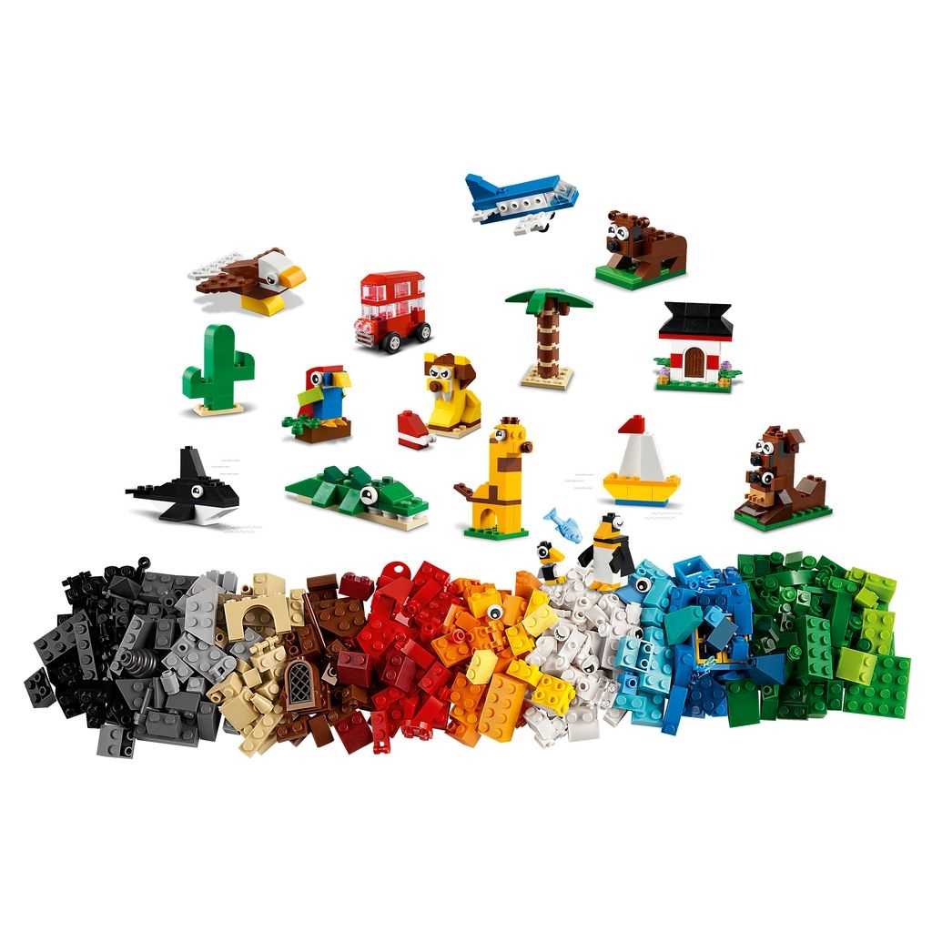 Classic Lego Alrededor del Mundo Edades 4+ # 11015 Artículo 950 Piezas | NDJ-096482