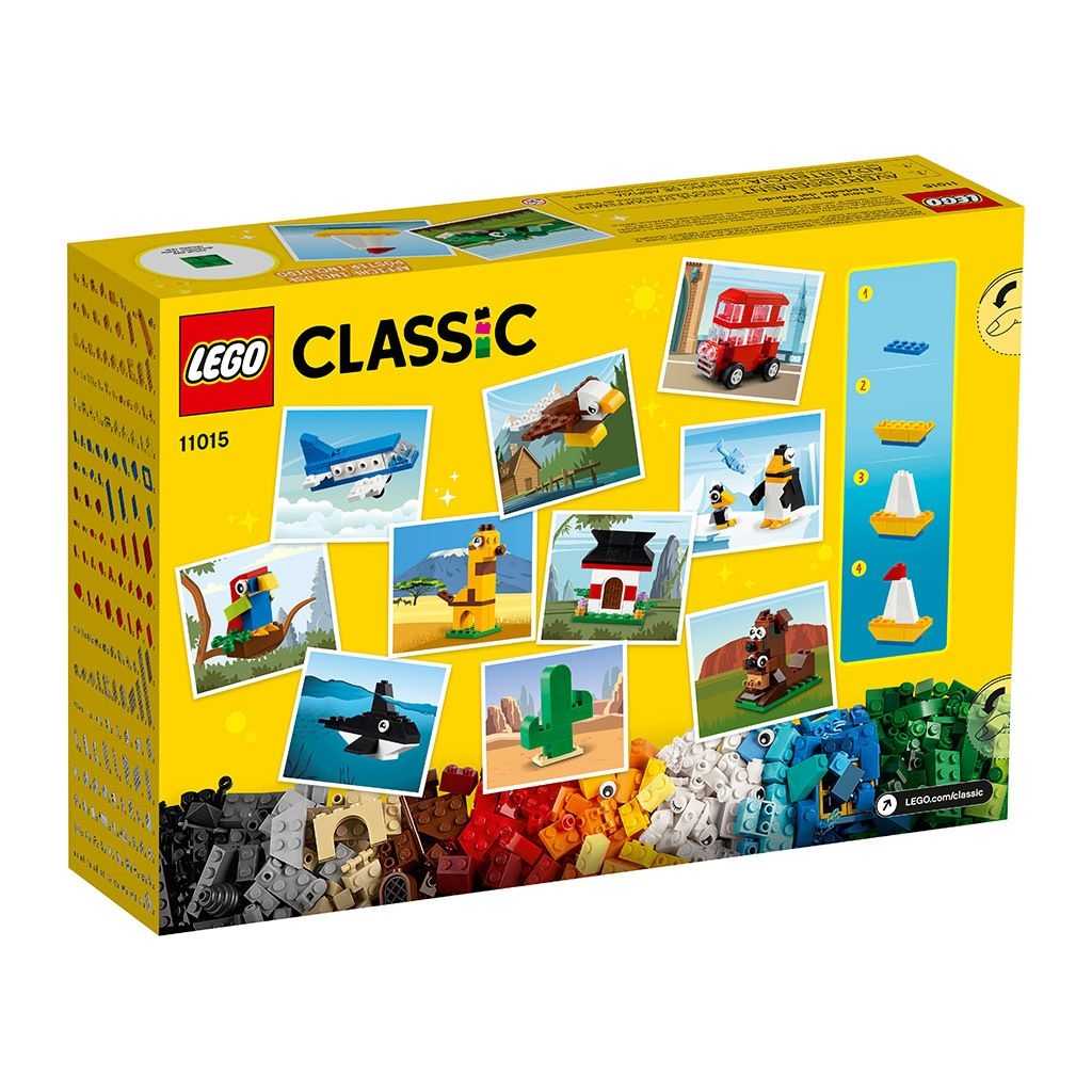 Classic Lego Alrededor del Mundo Edades 4+ # 11015 Artículo 950 Piezas | NDJ-096482