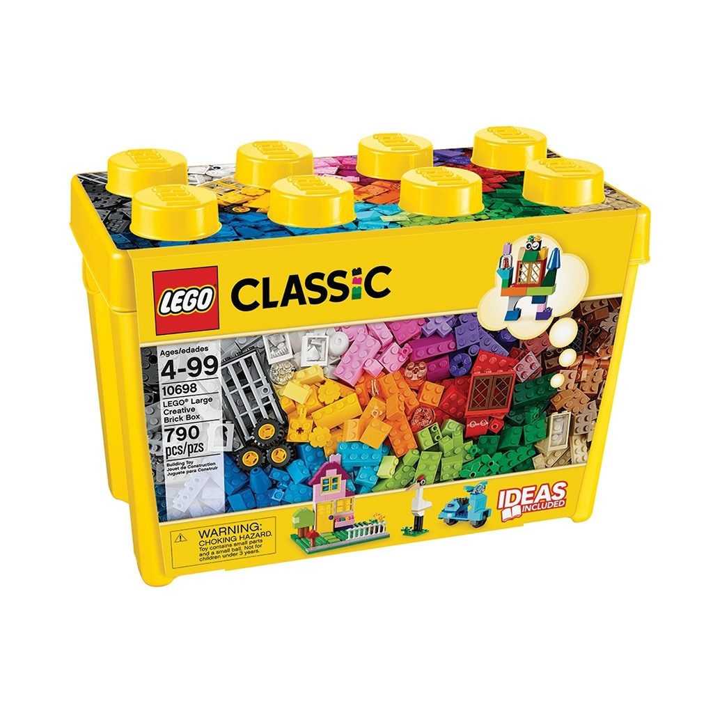 Classic Lego Caja de Ladrillos Creativos Grande LEGO Edades 4-99 # 10698 Artículo 790 Piezas | QGM-709512