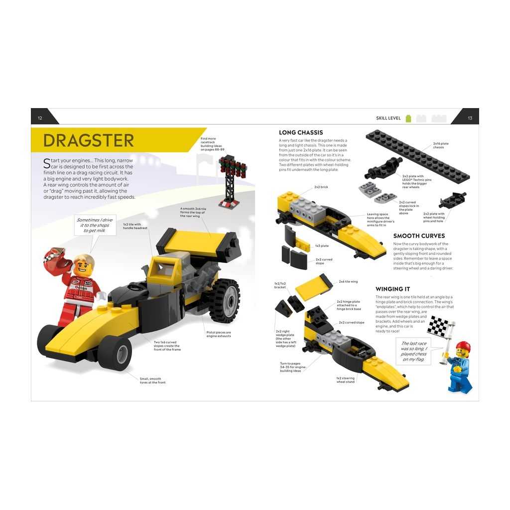 Classic Lego How to Build LEGO Cars Edades 7+ # 5007212 Artículo | ODE-105264