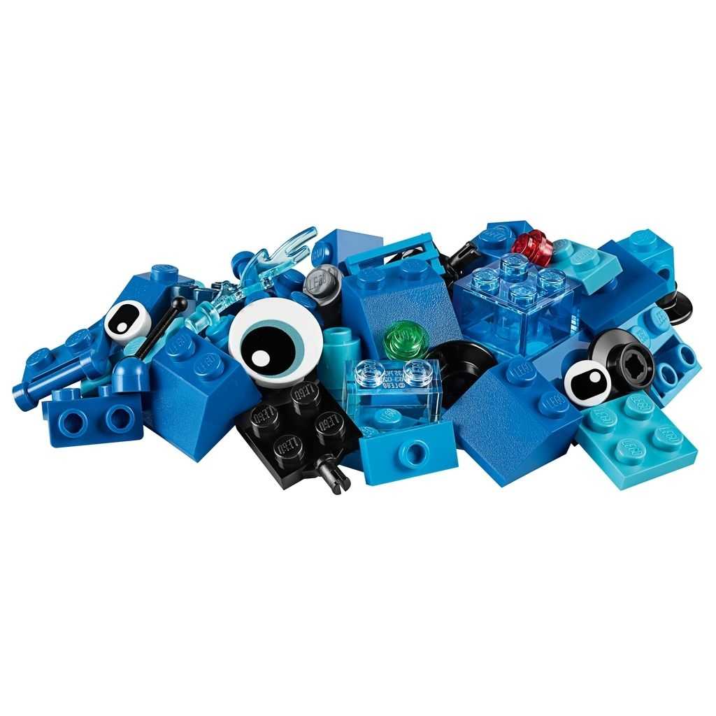 Classic Lego Ladrillos Creativos Edades 4+ # 11006 Artículo 52 Piezas Azules | DNU-384092