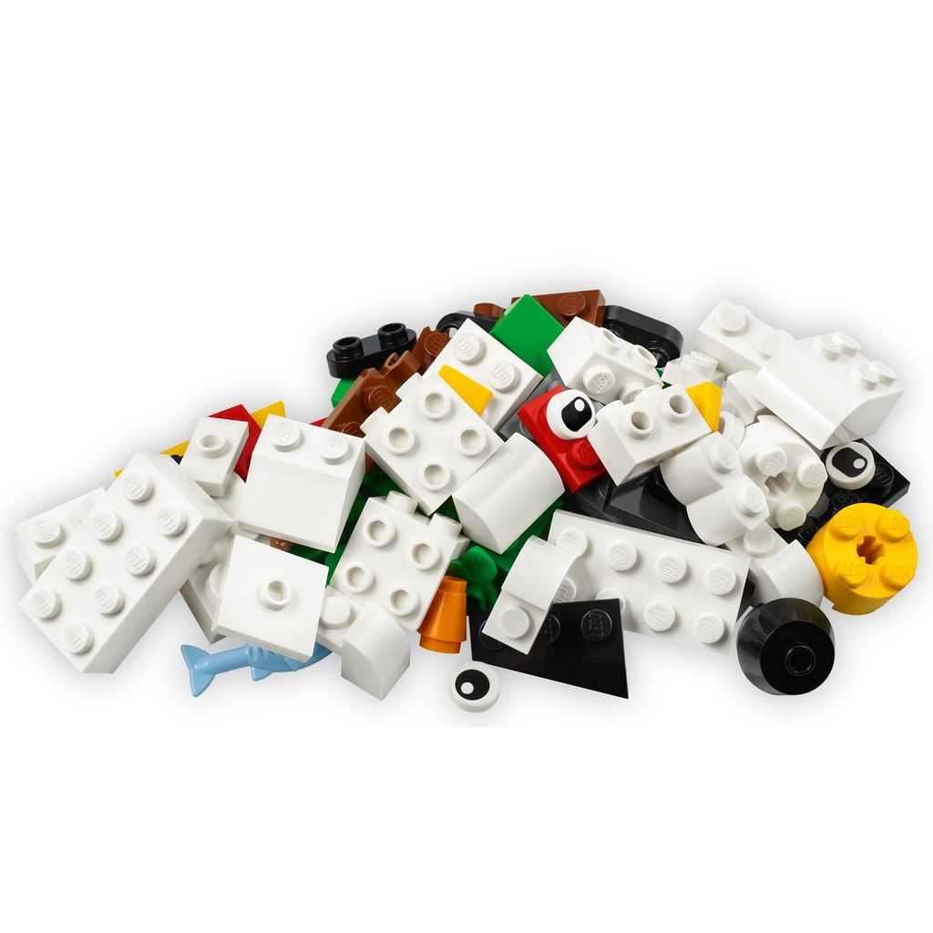 Classic Lego Ladrillos Creativos Edades 4+ # 11012 Artículo 60 Piezas Blancos | IYS-629508