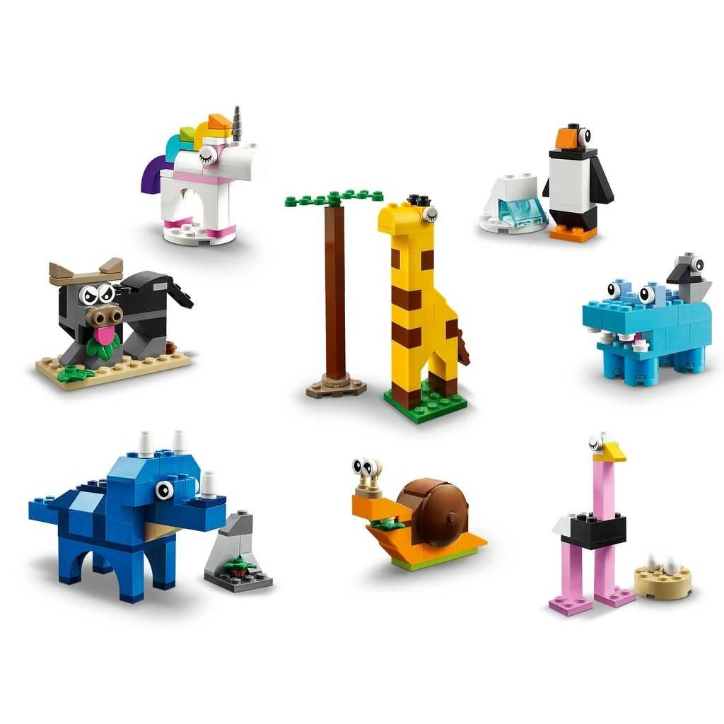 Classic Lego Ladrillos y Animales Edades 4+ # 11011 Artículo 1500 Piezas | RAM-034695