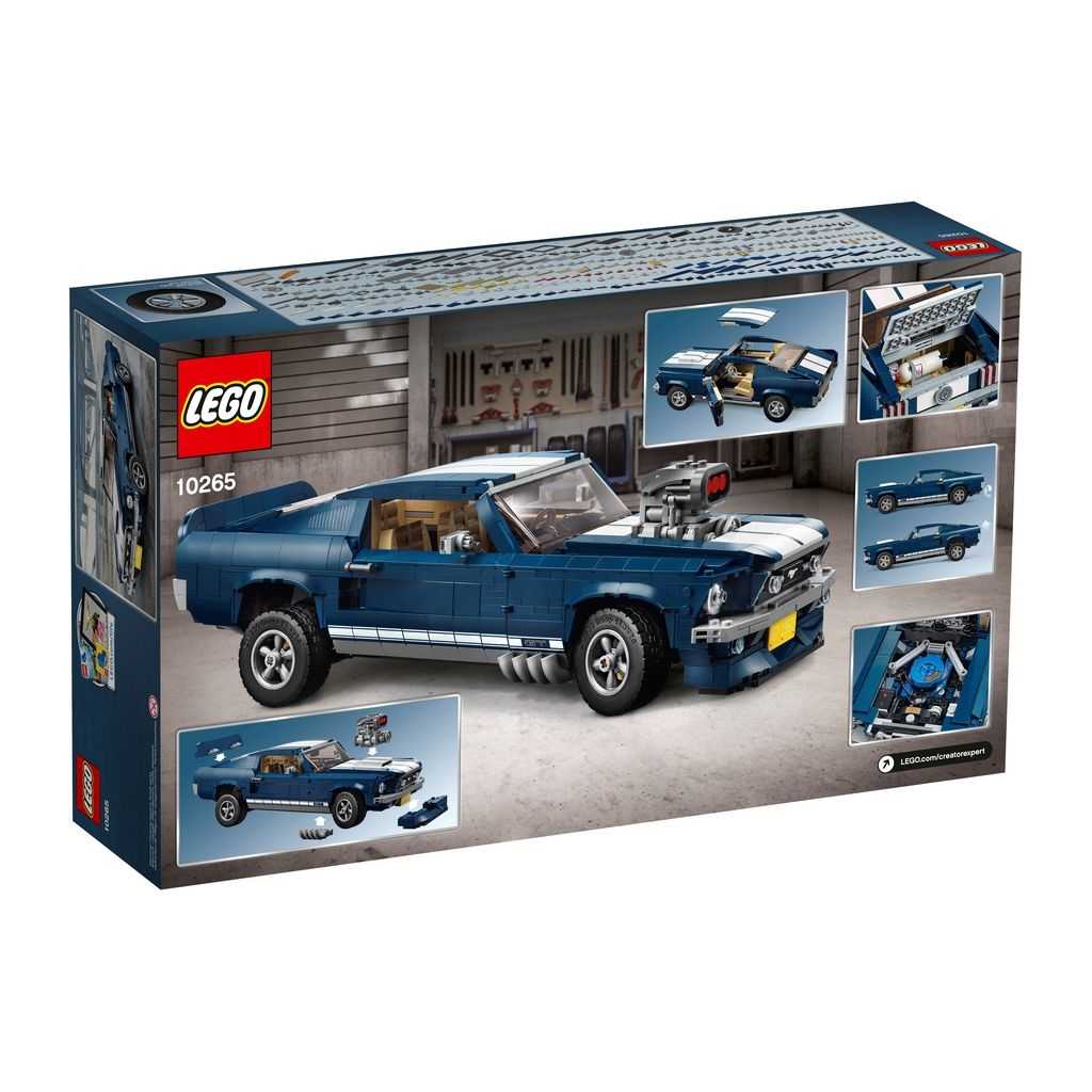 Creator Expert Lego Ford Mustang Edades 16+ # 10265 Artículo 1471 Piezas | FLD-589142