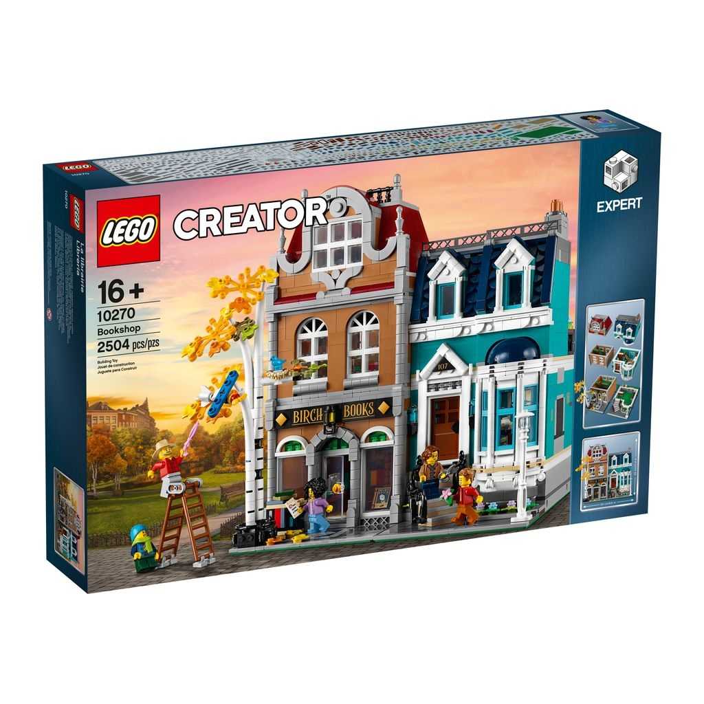 Creator Expert Lego Librería Edades 16+ # 10270 Artículo 2504 Piezas | TQO-567498