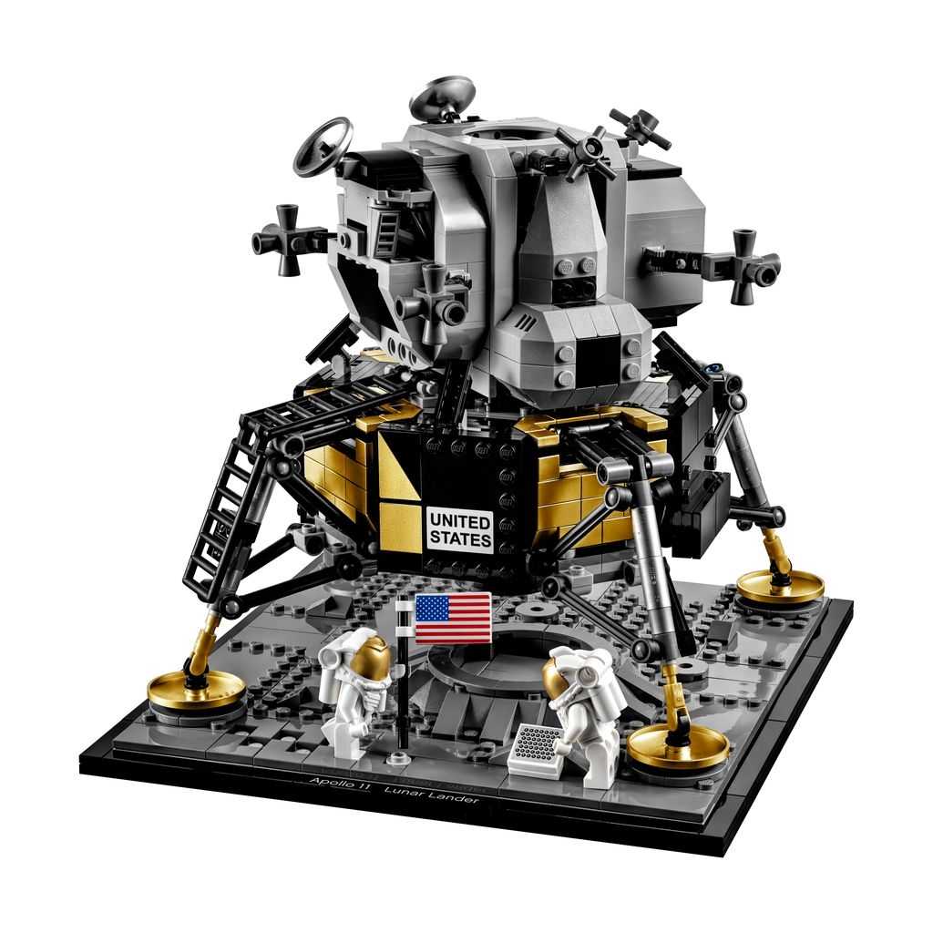 Creator Expert Lego NASA Apollo 11 Lunar Lander Edades 16+ # 10266 Artículo 1087 Piezas | RNW-497350