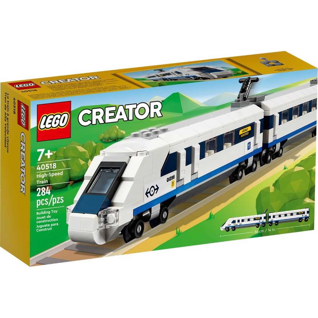 Creator Expert Lego Tren de Alta Velocidad Edades 7+ # 40518 Artículo 284 Piezas | MIO-168750