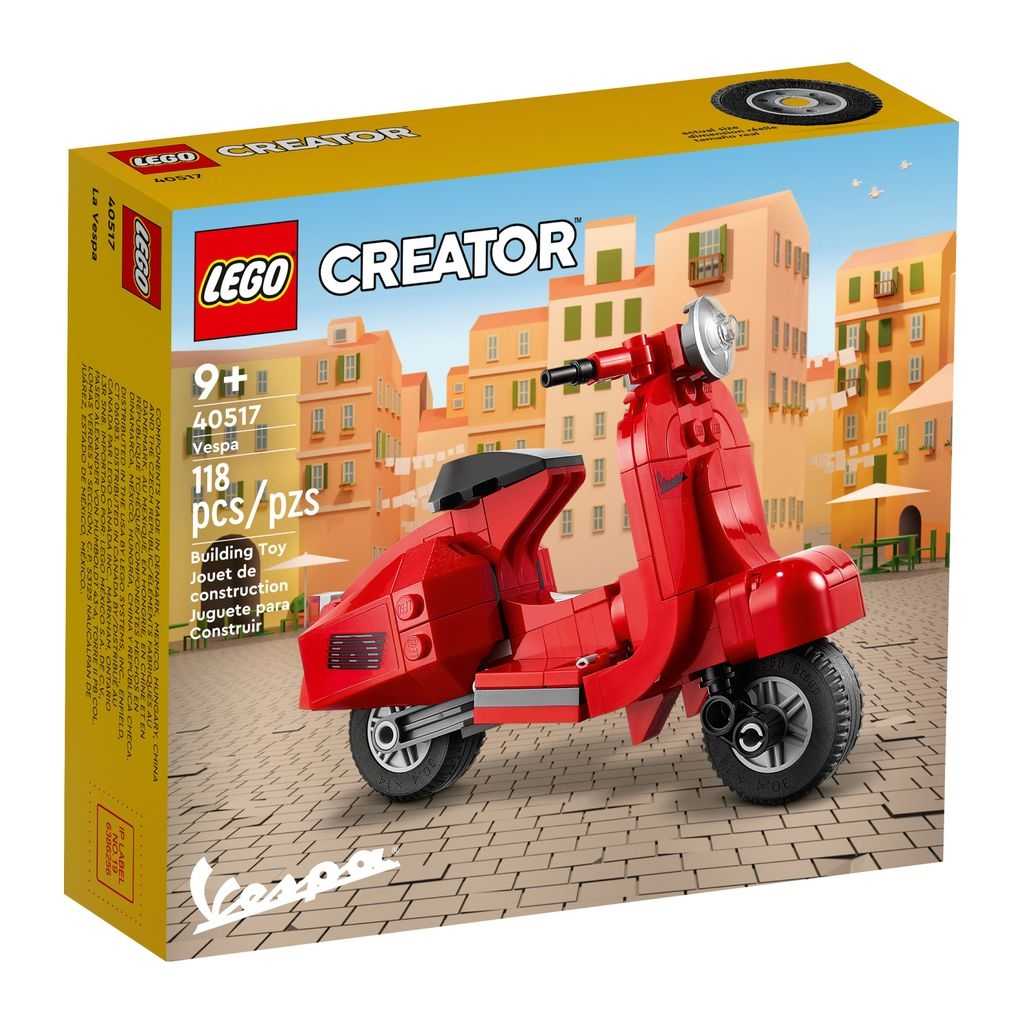 Creator Expert Lego Vespa Edades 9+ # 40517 Artículo 118 Piezas | PDI-941308