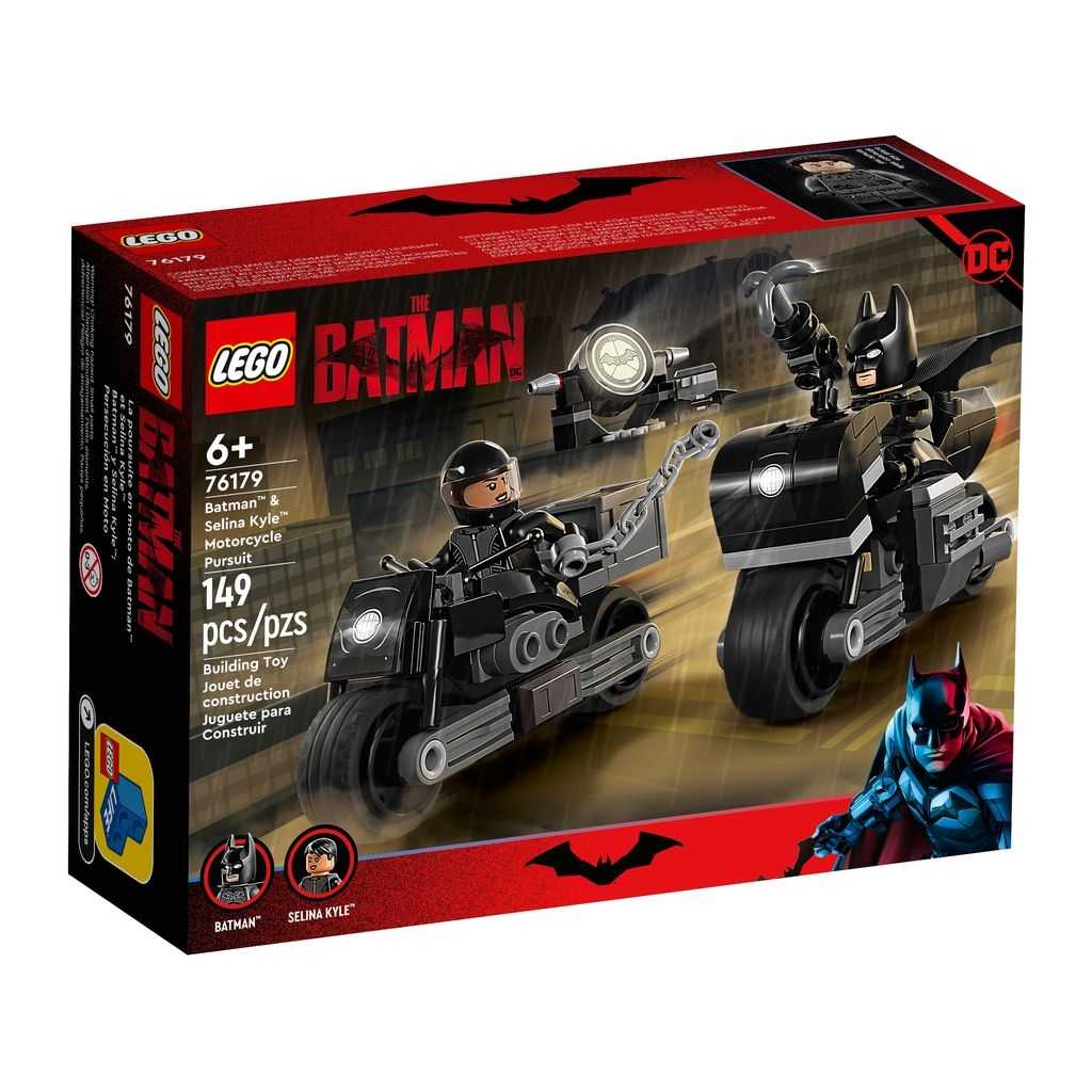 DC Lego Batman y Selina Kyle: Persecución en Moto Edades 6+ # 76179 Artículo 149 Piezas | FYQ-402951