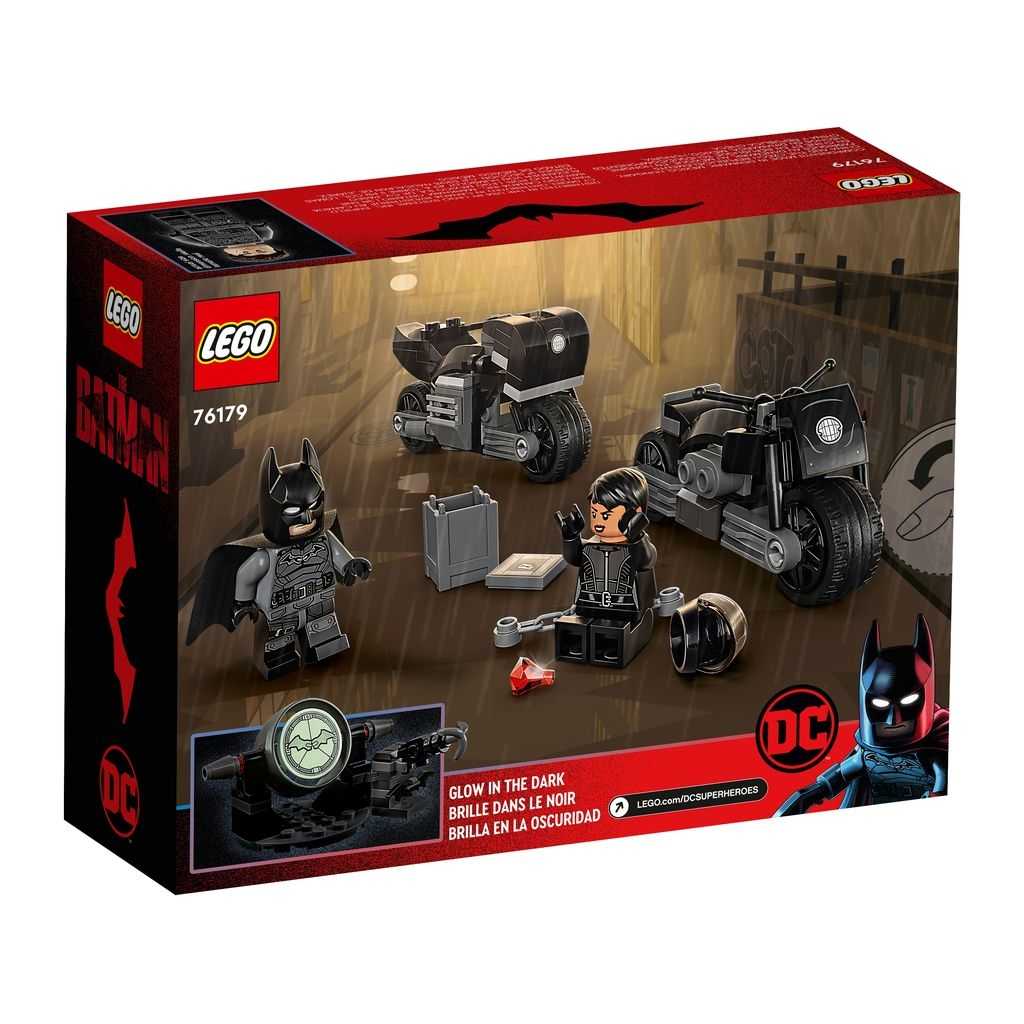 DC Lego Batman y Selina Kyle: Persecución en Moto Edades 6+ # 76179 Artículo 149 Piezas | FYQ-402951