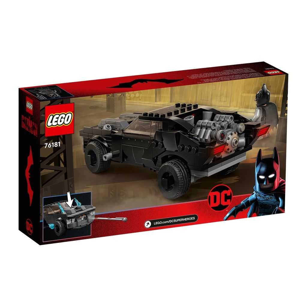 DC Lego Batmóvil: Caza de The Penguin Edades 8+ # 76181 Artículo 392 Piezas | GQV-053167