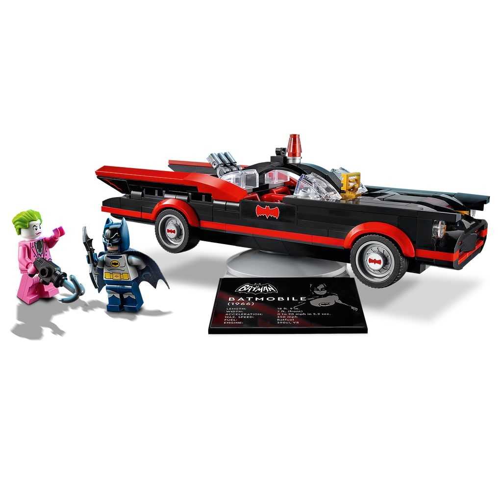 DC Lego Batmóvil de Batman Clásico de TV Edades 7+ # 76188 Artículo 345 Piezas | XDU-657390