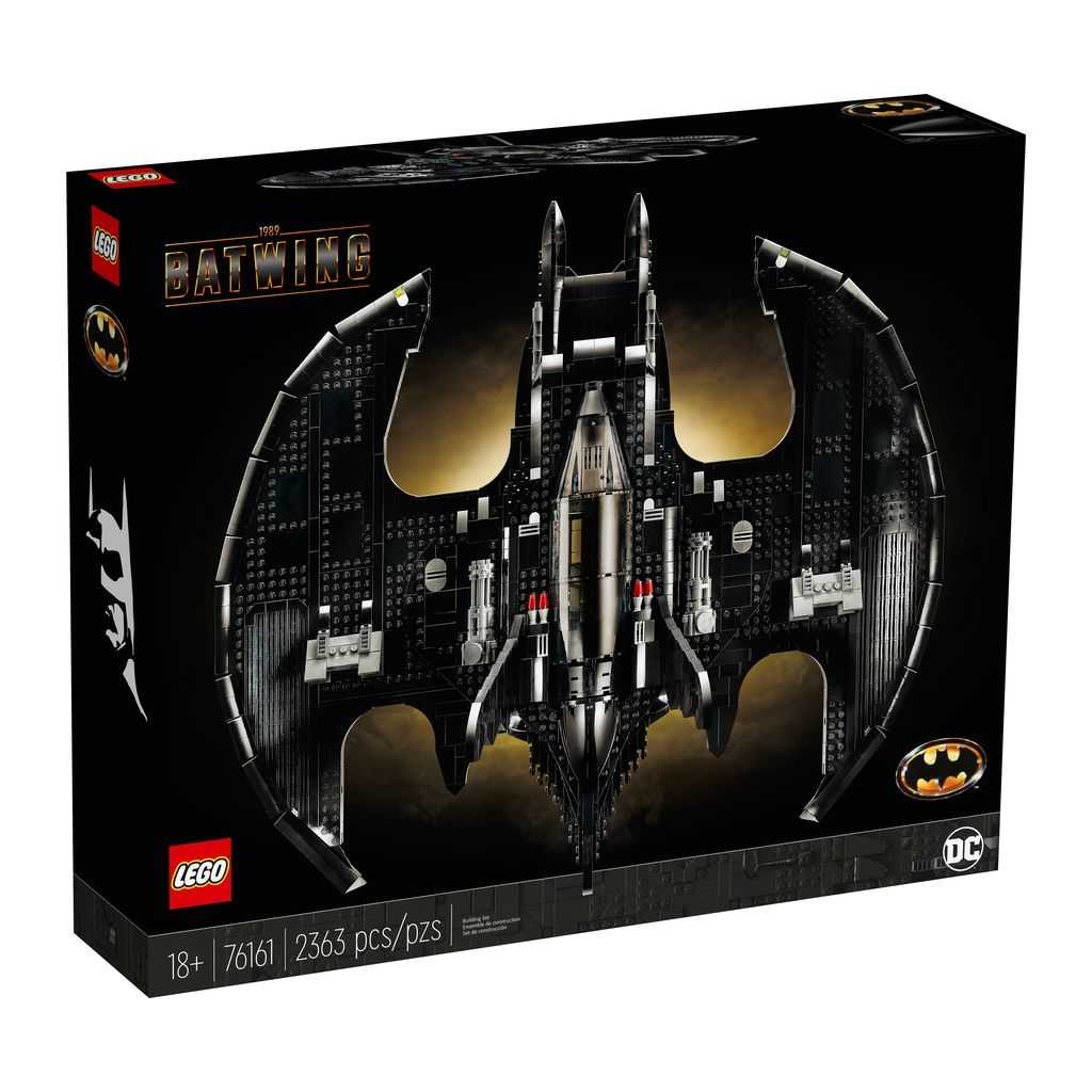 DC Lego Batwing de 1989 Edades 18+ # 76161 Artículo 2363 Piezas | YFJ-340162