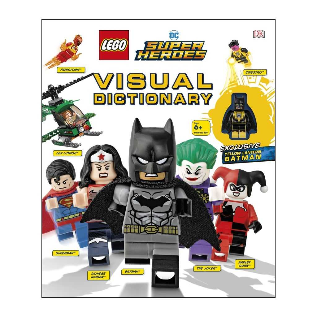 DC Lego LEGO DC Super Heroes Visual Dictionary Edades 6+ # 5005730 Artículo | NBY-319625