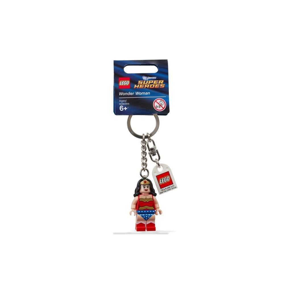 DC Lego Llavero de Wonder Woman LEGO Super Heroes Edades 6+ # 853433 Artículo | MQJ-283601