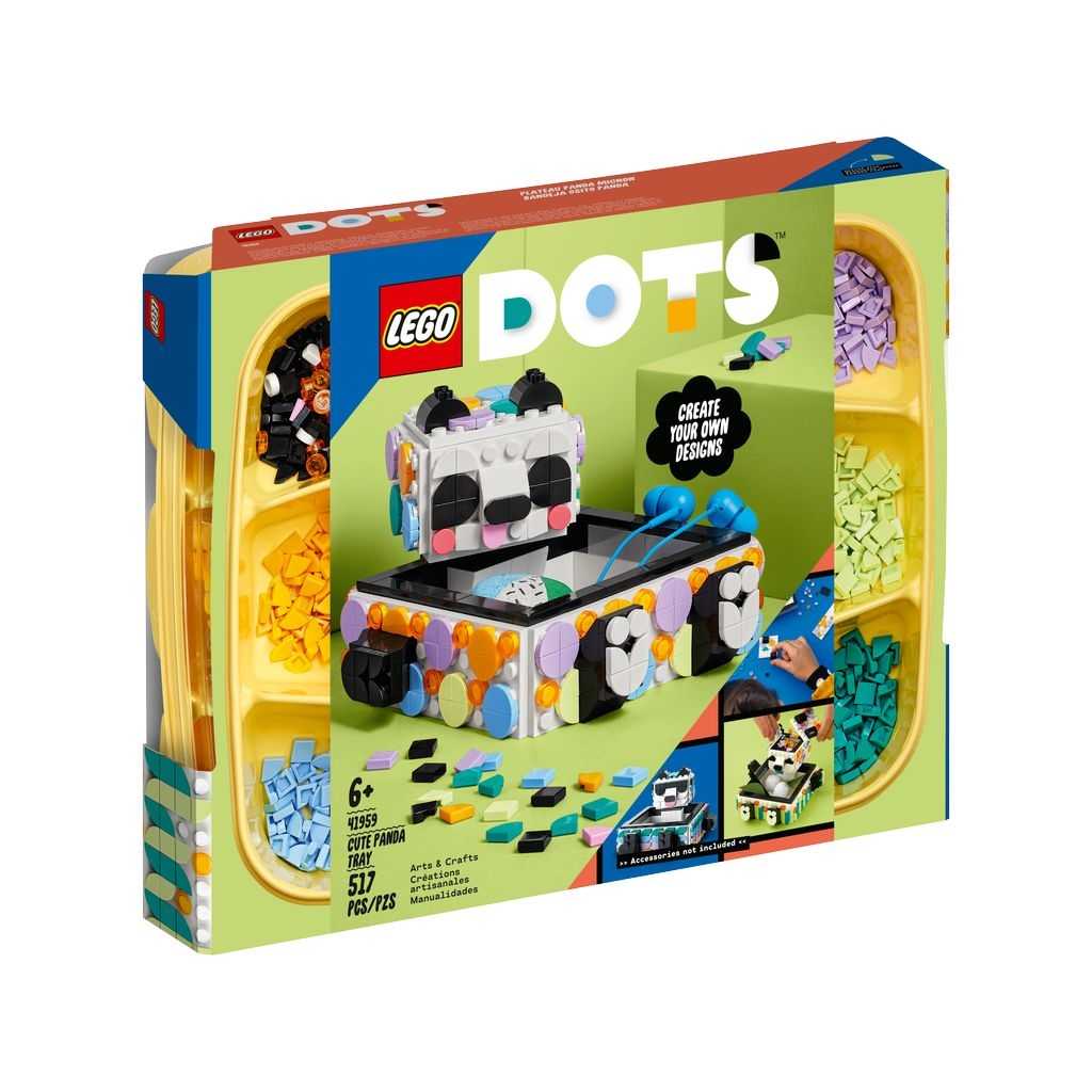 DOTS Lego Bandeja Osito Panda Edades 6+ # 41959 Artículo 517 Piezas | UZF-083425