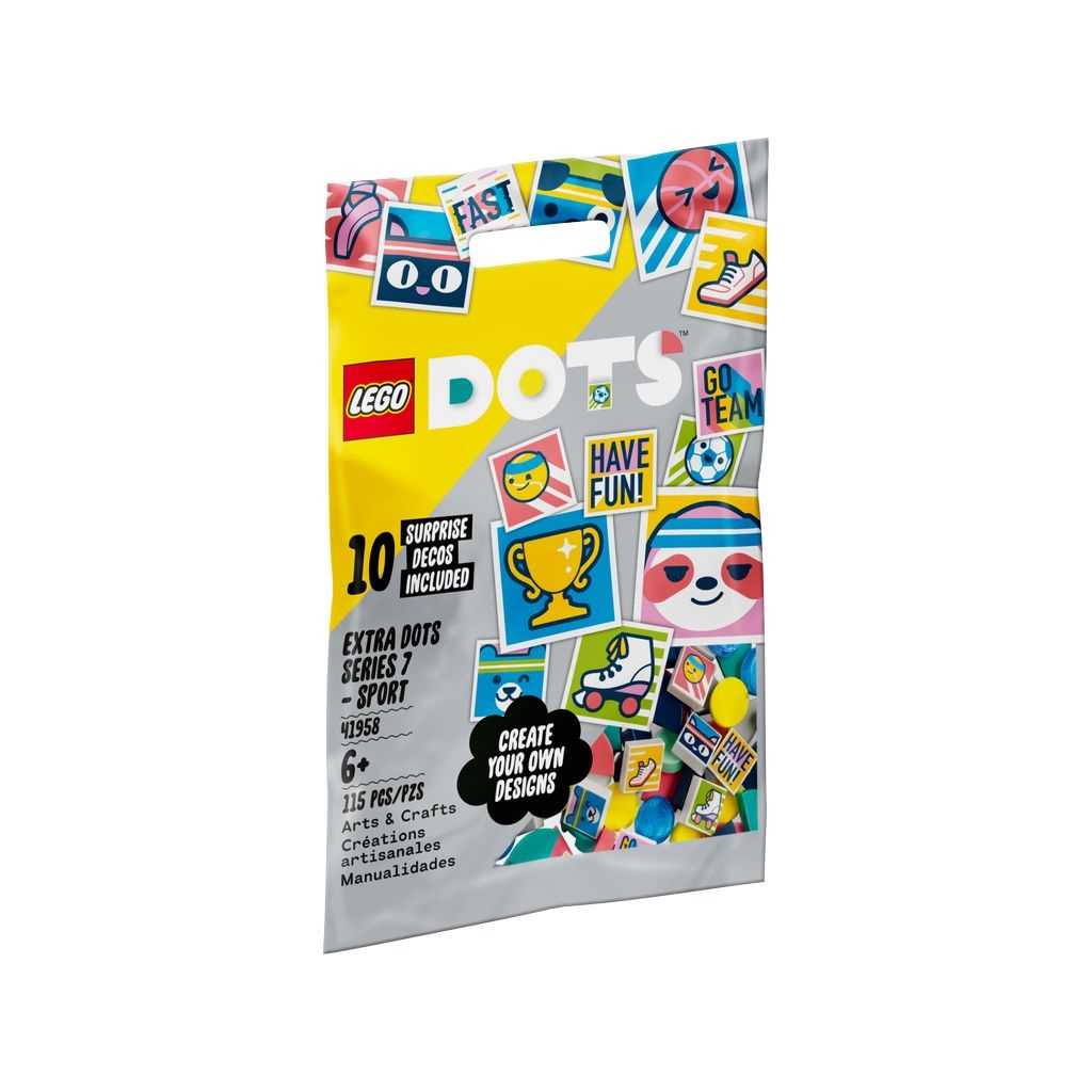 DOTS Lego DOTS Extra: Edición 7 (DEPORTES) Edades 6+ # 41958 Artículo 115 Piezas | GRC-795148