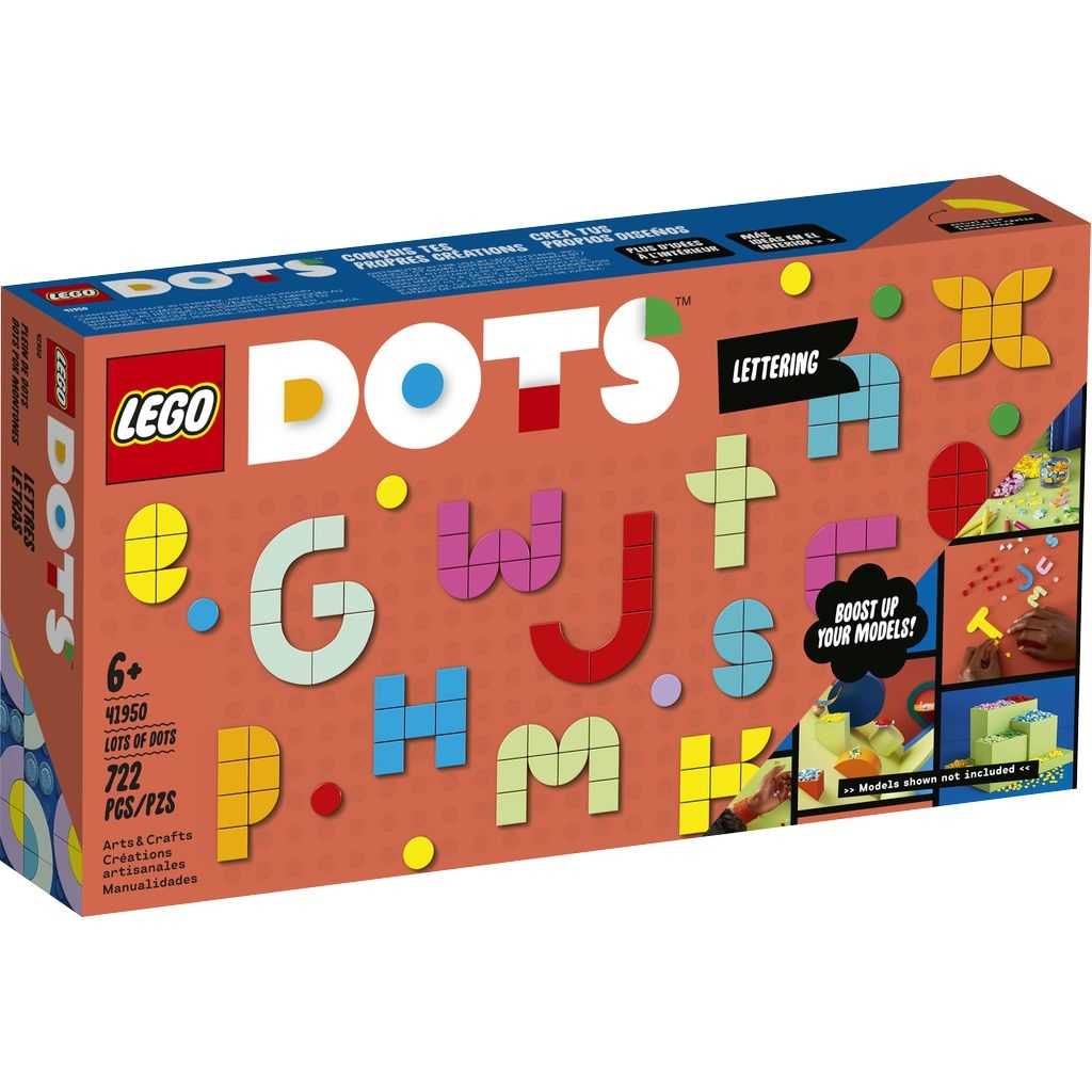 DOTS Lego DOTS a Montones: Letras Edades 6+ # 41950 Artículo 722 Piezas | GOH-182506