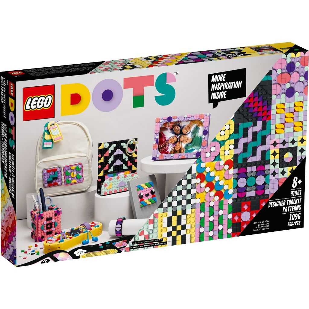 DOTS Lego Kit de Herramientas de Diseño: Patrones Edades 8+ # 41961 Artículo 1096 Piezas | BCU-674139