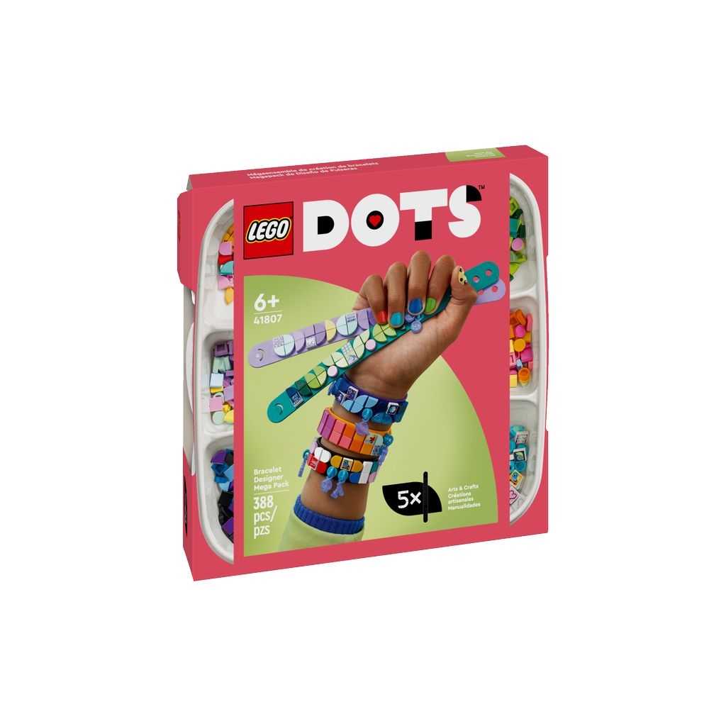 DOTS Lego Megapack de Diseño de Pulseras Edades 6+ # 41807 Artículo 388 Piezas | OAS-274359