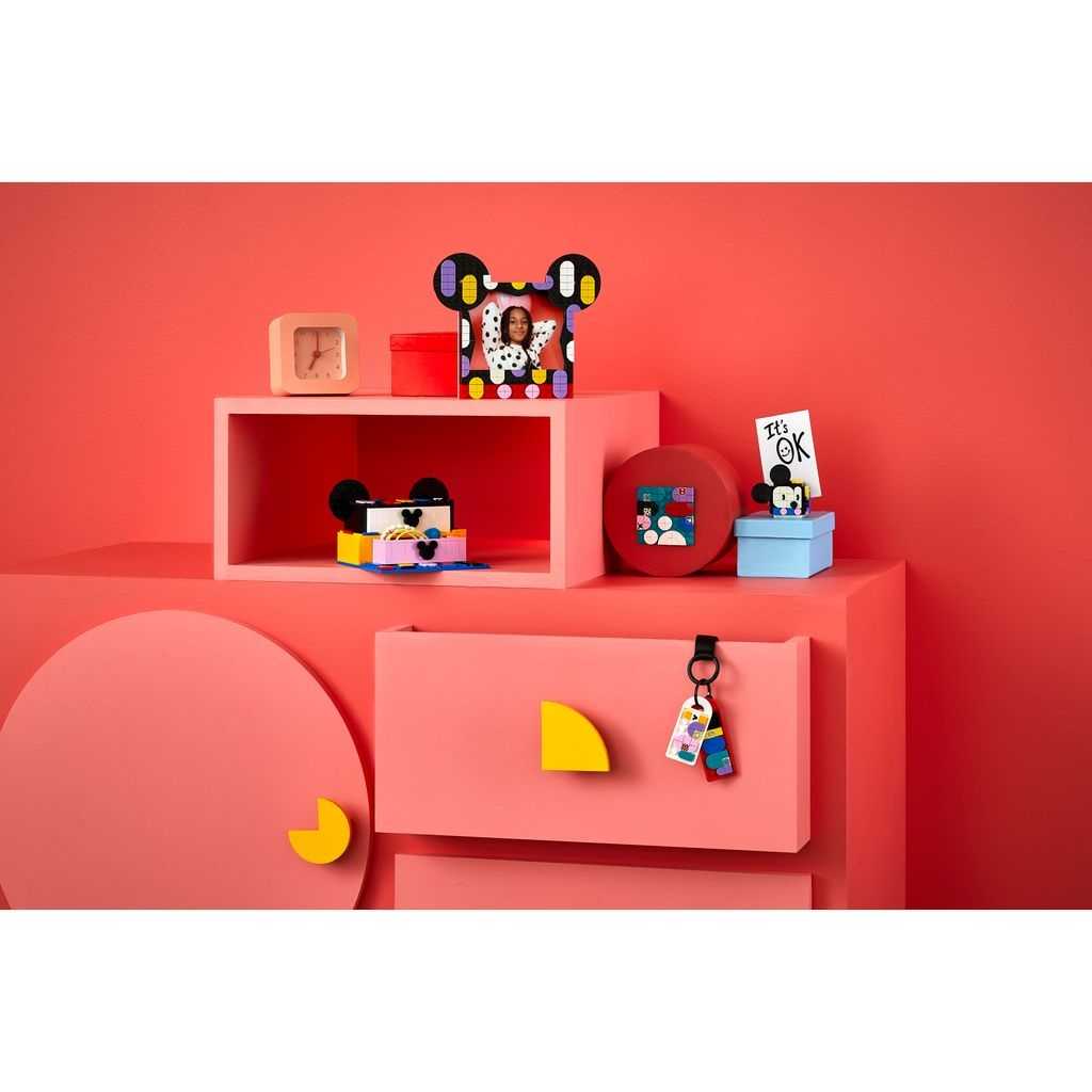 DOTS Lego Mickey Mouse y Minnie Mouse: Caja de Proyectos de Vuelta al Cole Edades 6+ # 41964 Artículo 669 Piezas | QKG-704562